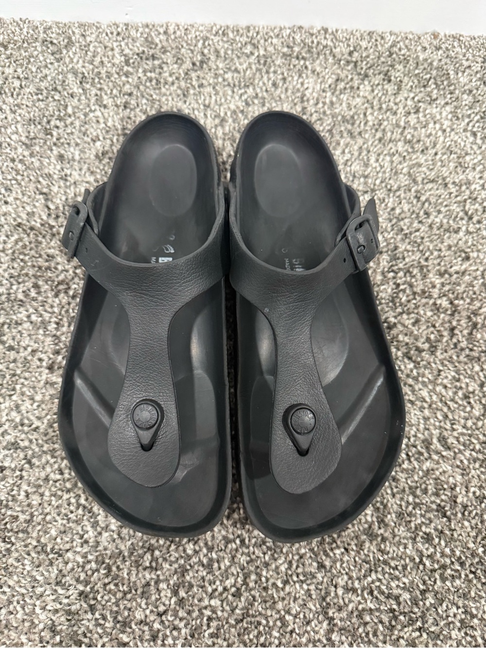 Birkenstock Gizeh EVA Black sandals - Picture 2 of 5